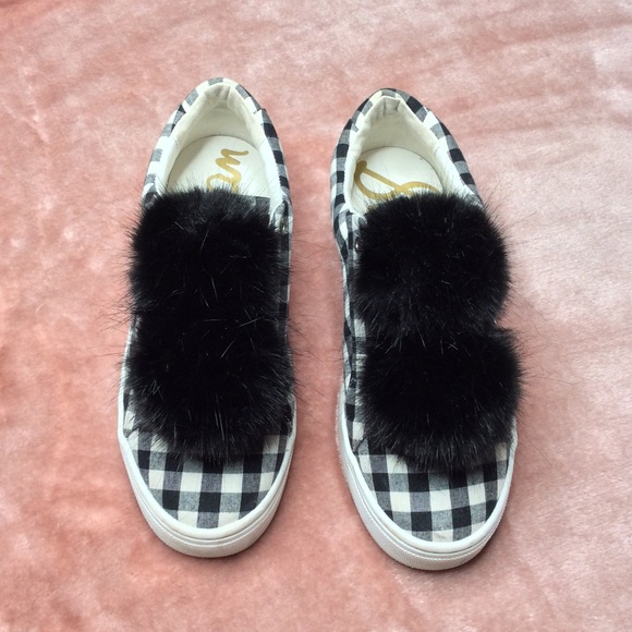 Sam Edelman Shoes - Sam Edelman Leya Pom Pom Fashion Sneaker